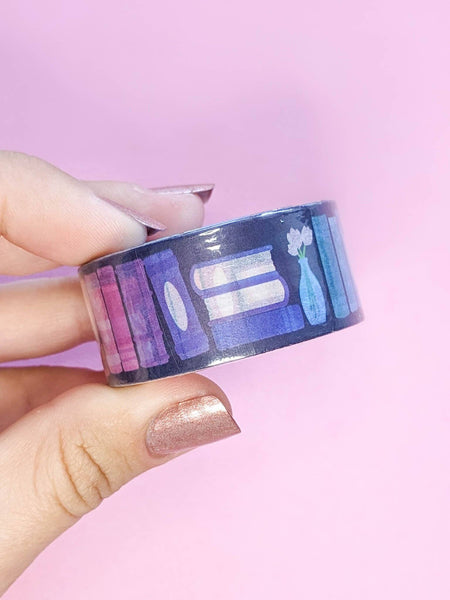 Rainbow Bookcase Washi Tape