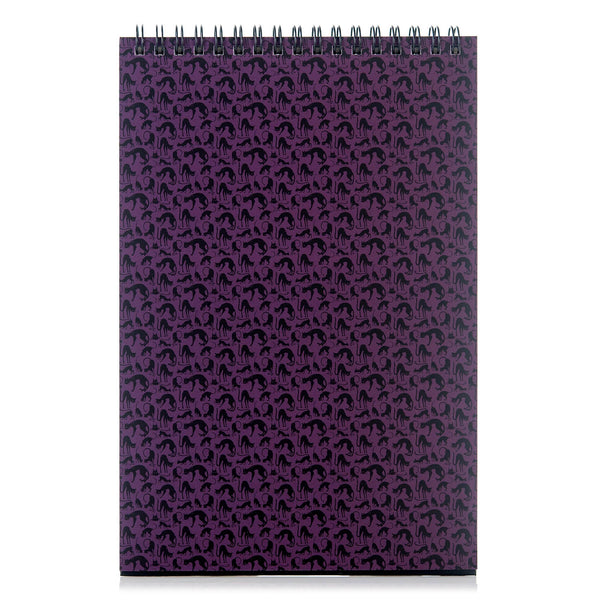 Waiting for the Night Top-Spiral Steno Notepad (6'' x 9'')