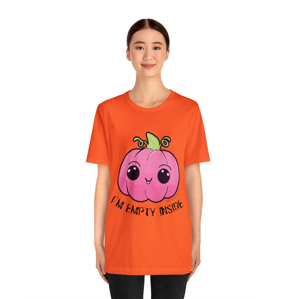 I'm Empty Inside || Punky Pumpkin || Unisex Jersey Short Sleeve Tee