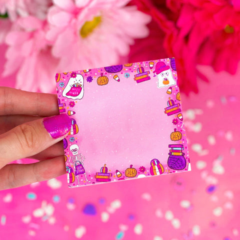 Halloween Candy Sticky Notes 3" x 3"