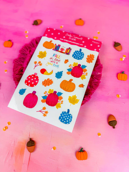 Colorful Fall Planner Stickers PS0017