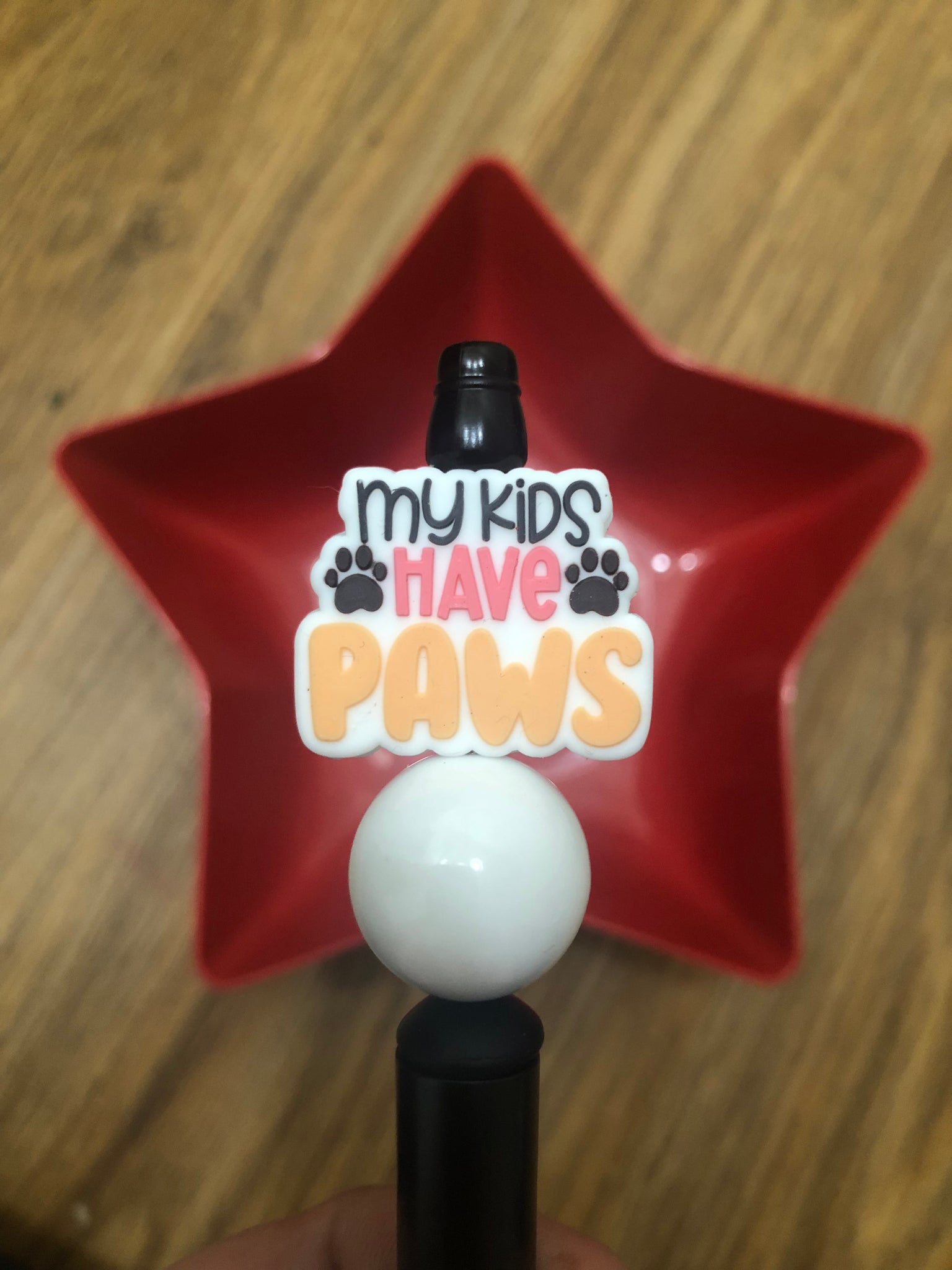 Silicone Focal Beads - My Kids Have Paws