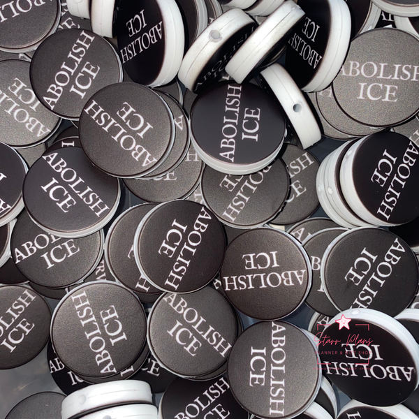 Abolish ICE Silicone Focal Bead || Starr Plans Exclusive