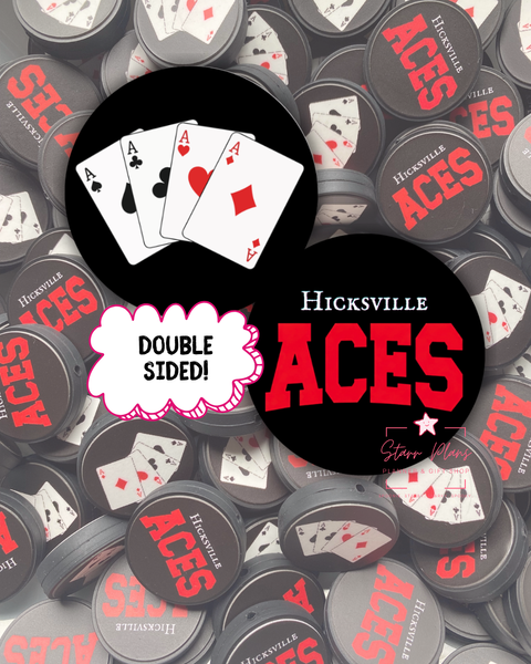 Hicksville Aces Focal Bead || Starr Plans Exclusive
