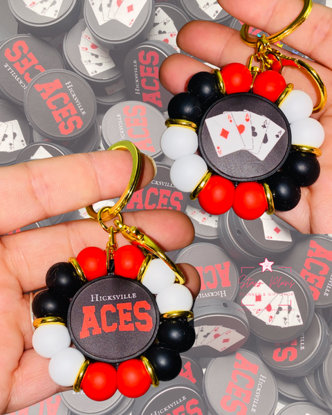 Hicksville Aces Focal Bead || Starr Plans Exclusive