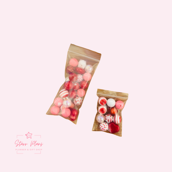 Valentine's Day 20mm Acrylic Bead Mix