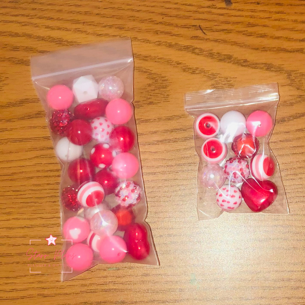 Valentine's Day 20mm Acrylic Bead Mix