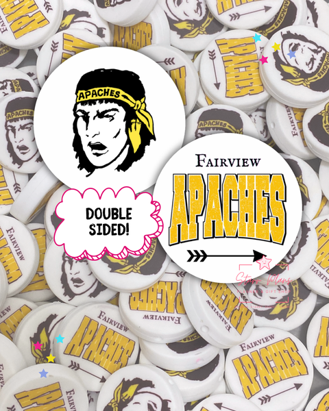 Fairview Apaches Focal Bead || Starr Plans Exclusive