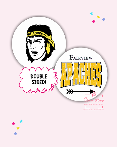 Fairview Apaches Focal Bead || Starr Plans Exclusive