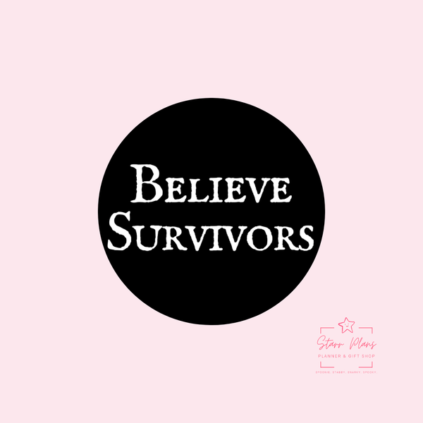 Believe Survivors Silicone Focal Bead || Starr Plans Exclusive