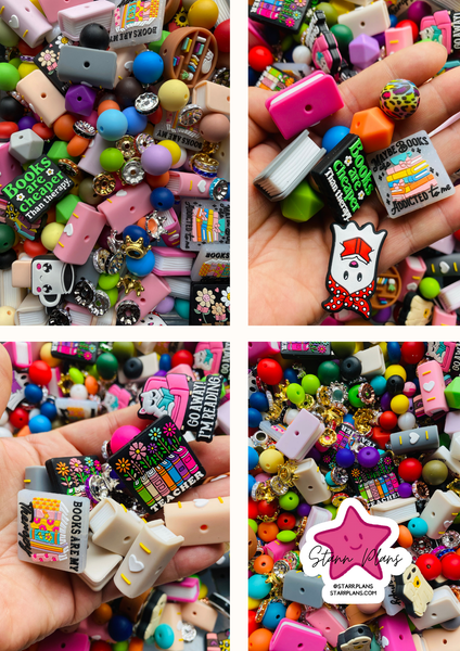 Bead Soup - Bookish Babe || 3mm+ Large Hole || Bead Mixes ||