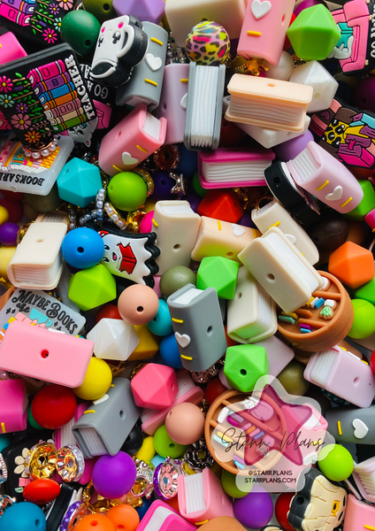 Bead Soup - Bookish Babe || 3mm+ Large Hole || Bead Mixes ||