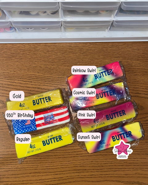 Slow Rise Butter Squishy - Various Options