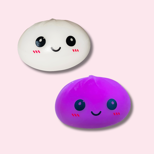 UV Color Changing Dumpling Flour Squishy Toy