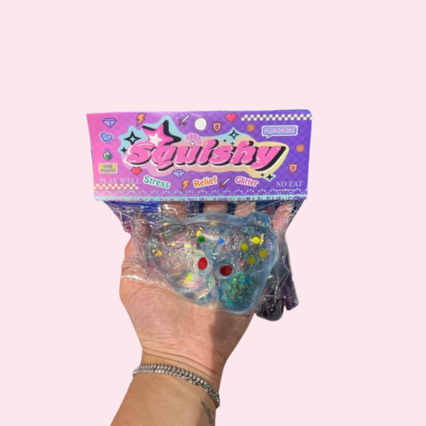 Glitter Game Controller Sugar Maltose Squishy