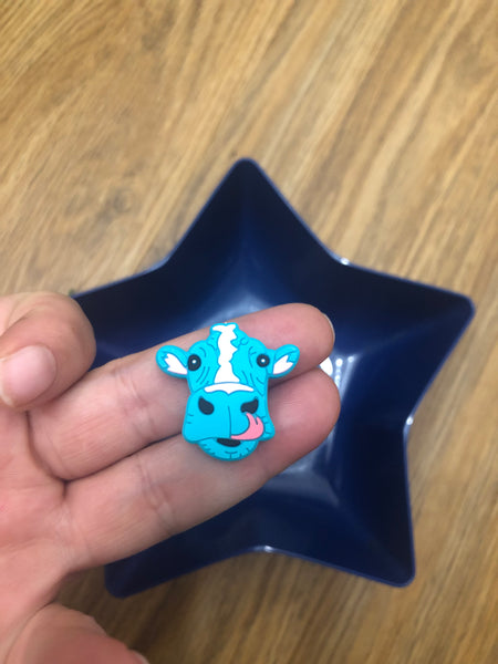 Silicone Focal Beads - Licking Cow