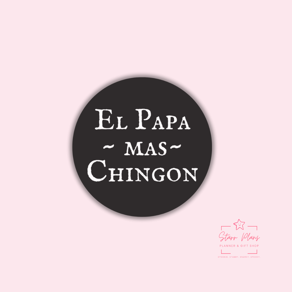 El Papa Mas Chingon Silicone Focal Bead || Starr Plans Exclusive