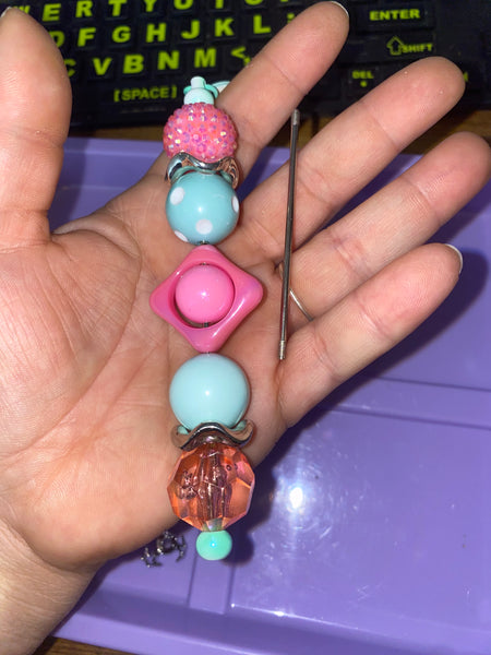 Extension Bar for Beadable Pens and Keychains 117 mm Beaded Blank Rod - Two sizes