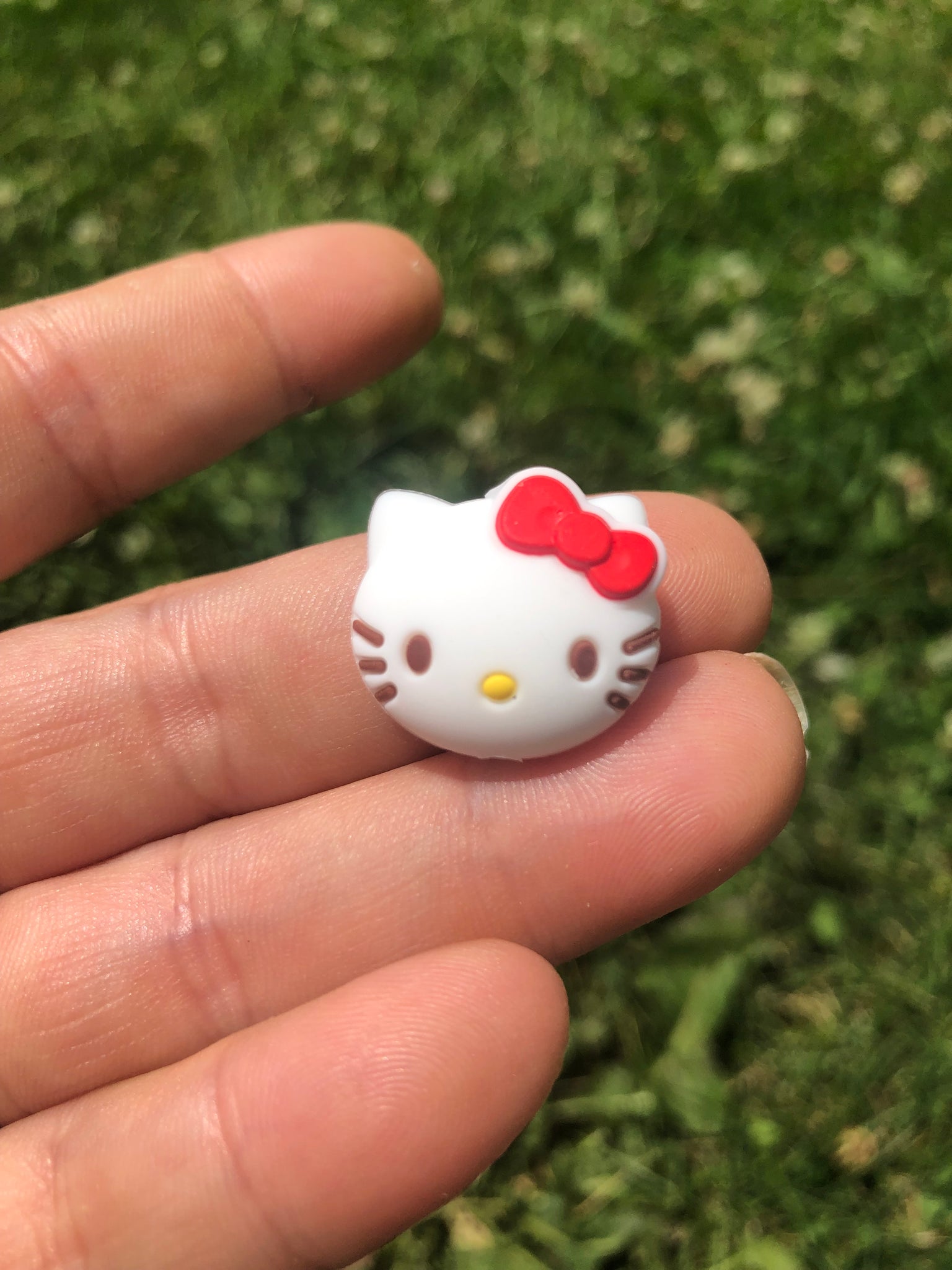 Silicone Focal Beads - Kawaii Kitty Cat - 46