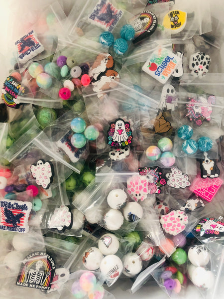 Fae Bead Packs - Small || ALL NEW Large Hole Bubblegum Beads for Beadable DIY Projects|| Surprise Blind Grab Bags