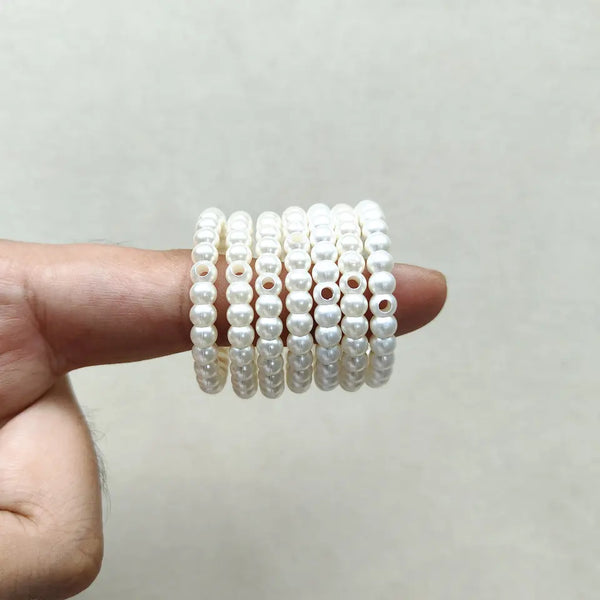 38mm Acrylic Faux Pearl Bead Frame & Fidget Spinner