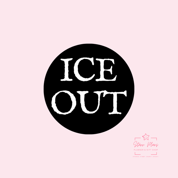 ICE Out Silicone Focal Bead || Starr Plans Exclusive