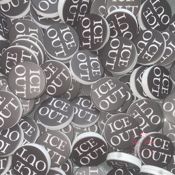 ICE Out Silicone Focal Bead || Starr Plans Exclusive