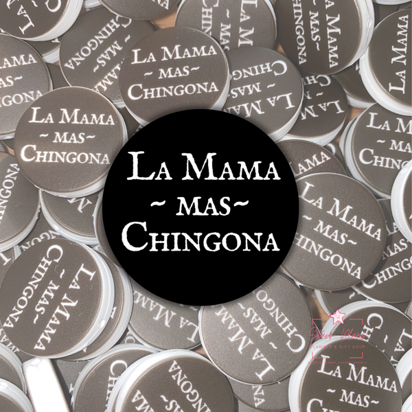 La Mama Mas Chingona Silicone Focal Bead || Starr Plans Exclusive