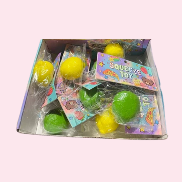 Realistic Lemon & Lime Flour Squishy Toys