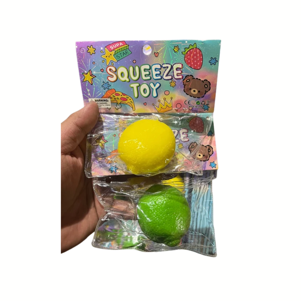 Realistic Lemon & Lime Flour Squishy Toys