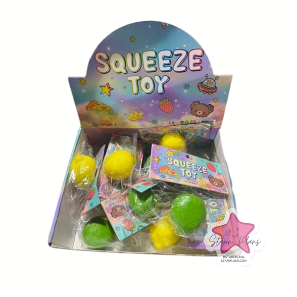 Realistic Lemon & Lime Flour Squishy Toys