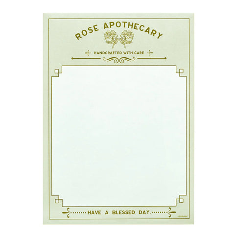 Schitt's Creek Rose Apothecary Notepad (5'' x 7'')