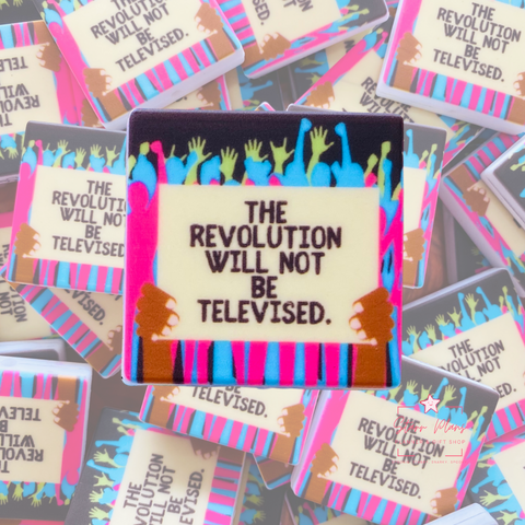 Silicone Focal Beads -  The Revolution Will Not be Televised || Starr Plans Exclusive