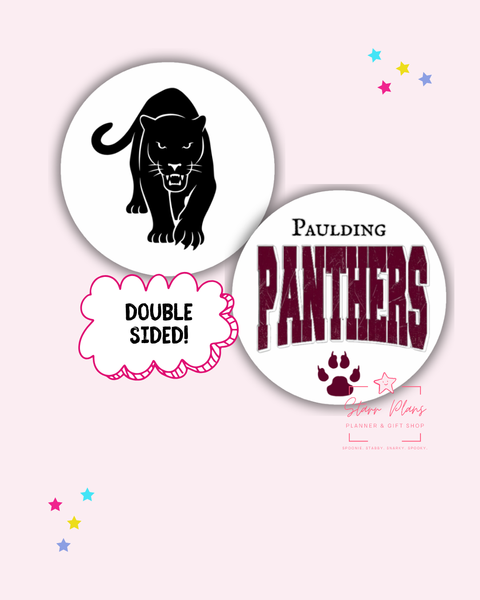 Paulding Panthers Focal Bead || Starr Plans Exclusive