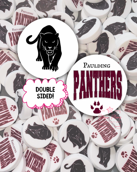 Paulding Panthers Focal Bead || Starr Plans Exclusive
