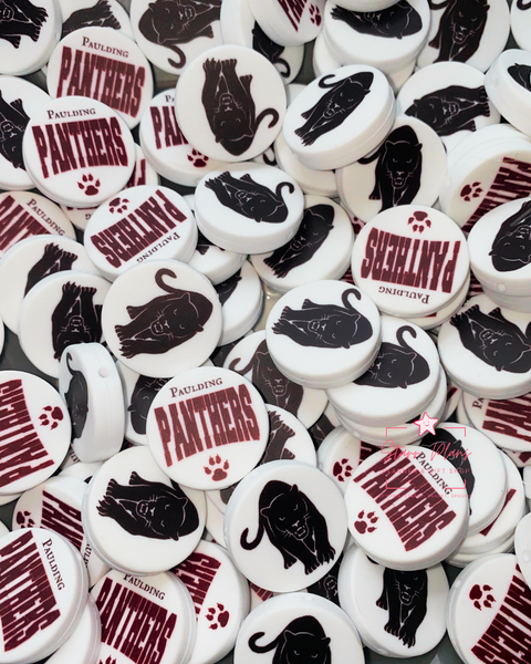 Paulding Panthers Focal Bead || Starr Plans Exclusive