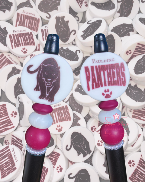 Paulding Panthers Focal Bead || Starr Plans Exclusive