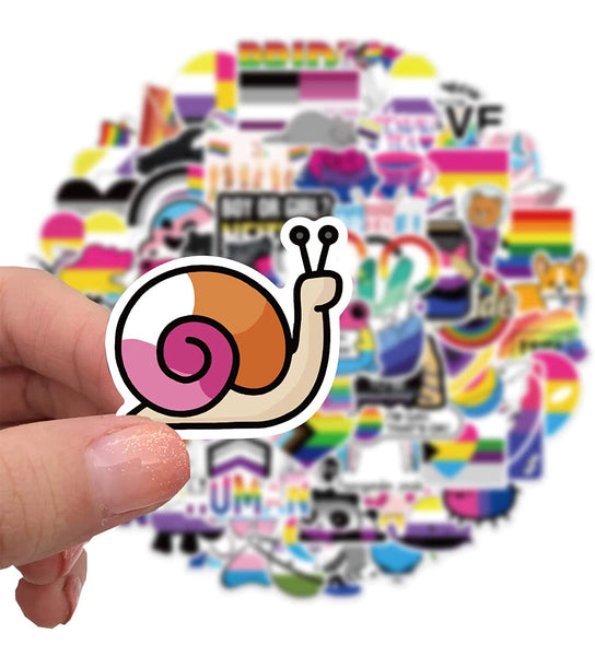 Vinyl Sticker Mix || LGBTQ+ Pride || 25 Pieces
