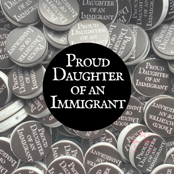 Proud Daughter of an Immigrant Silicone Focal Bead || Starr Plans Exclusive