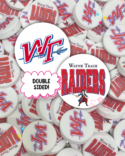 Wayne Trace Raiders Focal Bead || Starr Plans Exclusive
