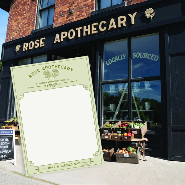 Schitt's Creek Rose Apothecary Notepad (5'' x 7'')