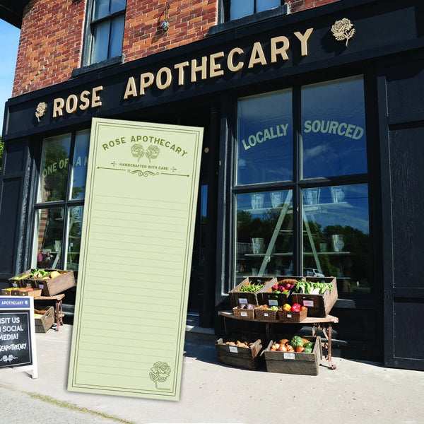 Schitt's Creek Rose Apothecary List Notepad (3.5'' x 9'')