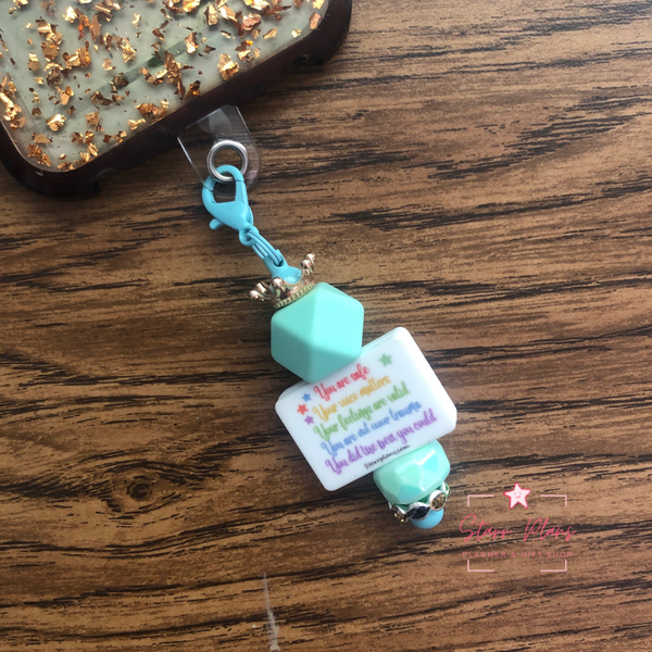 Phone Tether Patch Connecter for Beads, Charms, Lanyards