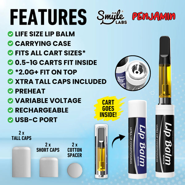 Penjamin Lip Balm Cart Pen By Smyle™ Labs