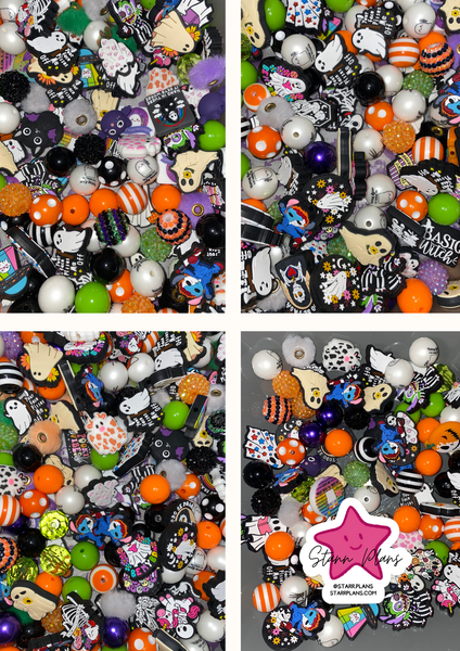 Bead Soup- Spooky & Stabby || 3mm+ Large Hole || Bead Mixes ||