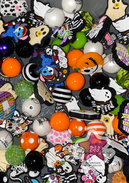Bead Soup- Spooky & Stabby || 3mm+ Large Hole || Bead Mixes ||