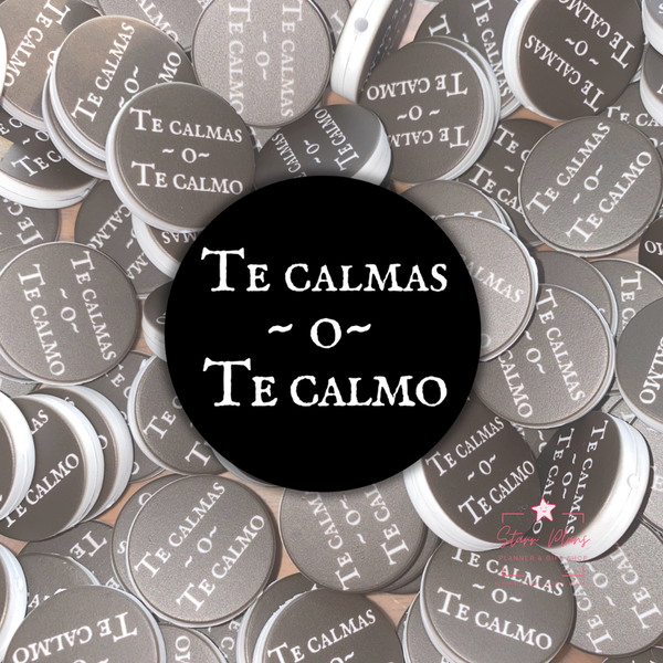 Te Calmas o Te Calmo Silicone Focal Bead || Starr Plans Exclusive