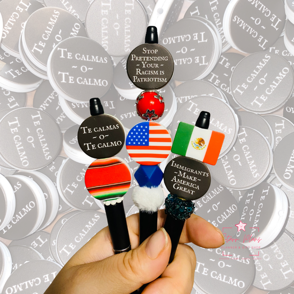 Te Calmas o Te Calmo Silicone Focal Bead || Starr Plans Exclusive