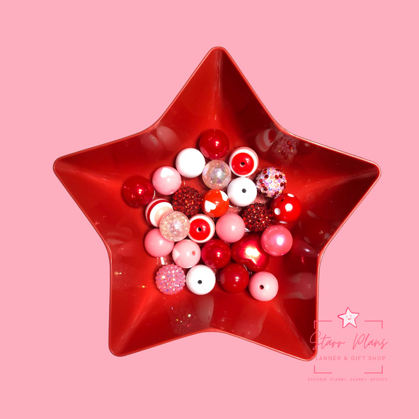 Valentine's Day 20mm Acrylic Bead Mix