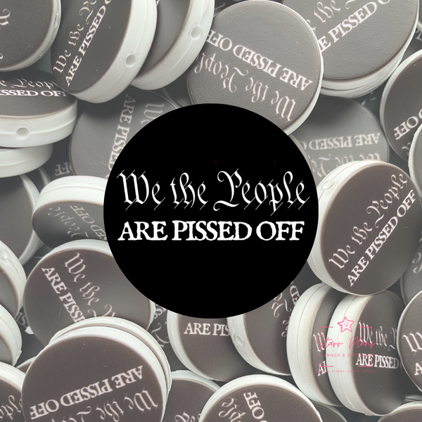 We the People Silicone Focal Bead || Starr Plans Exclusive